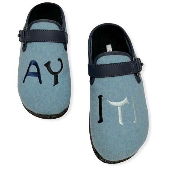 Earth Dream Renman AYITI / Haiti Wool Limited Edition Mules - Picture 1 of 11